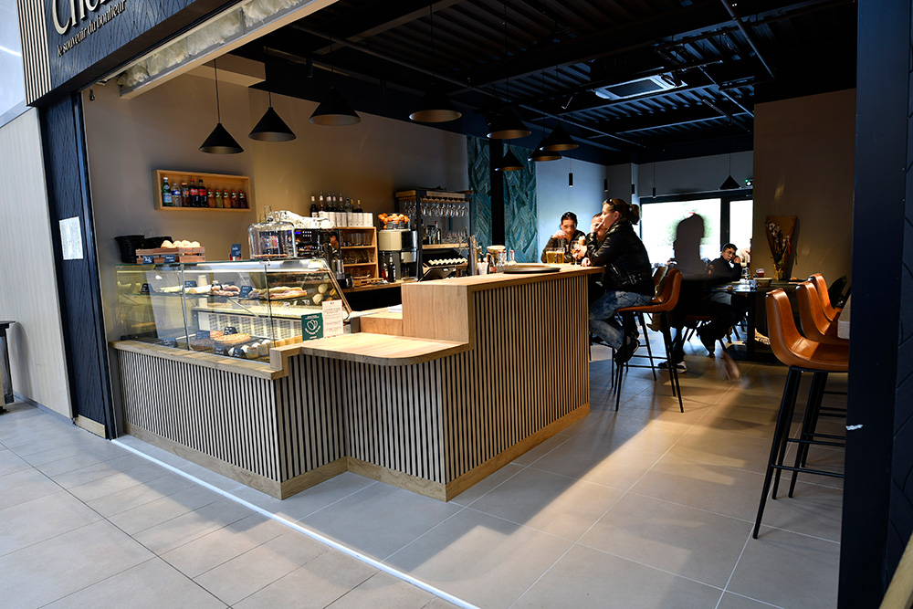 Restaurant chez la jo- ls concept