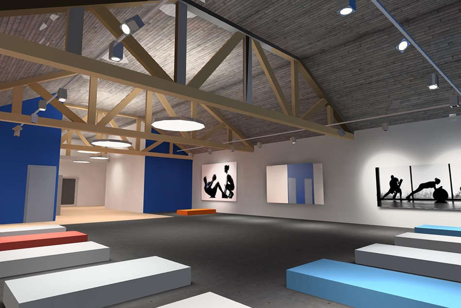 Projet pour un espace fitness situé à Barberaz en Savoie